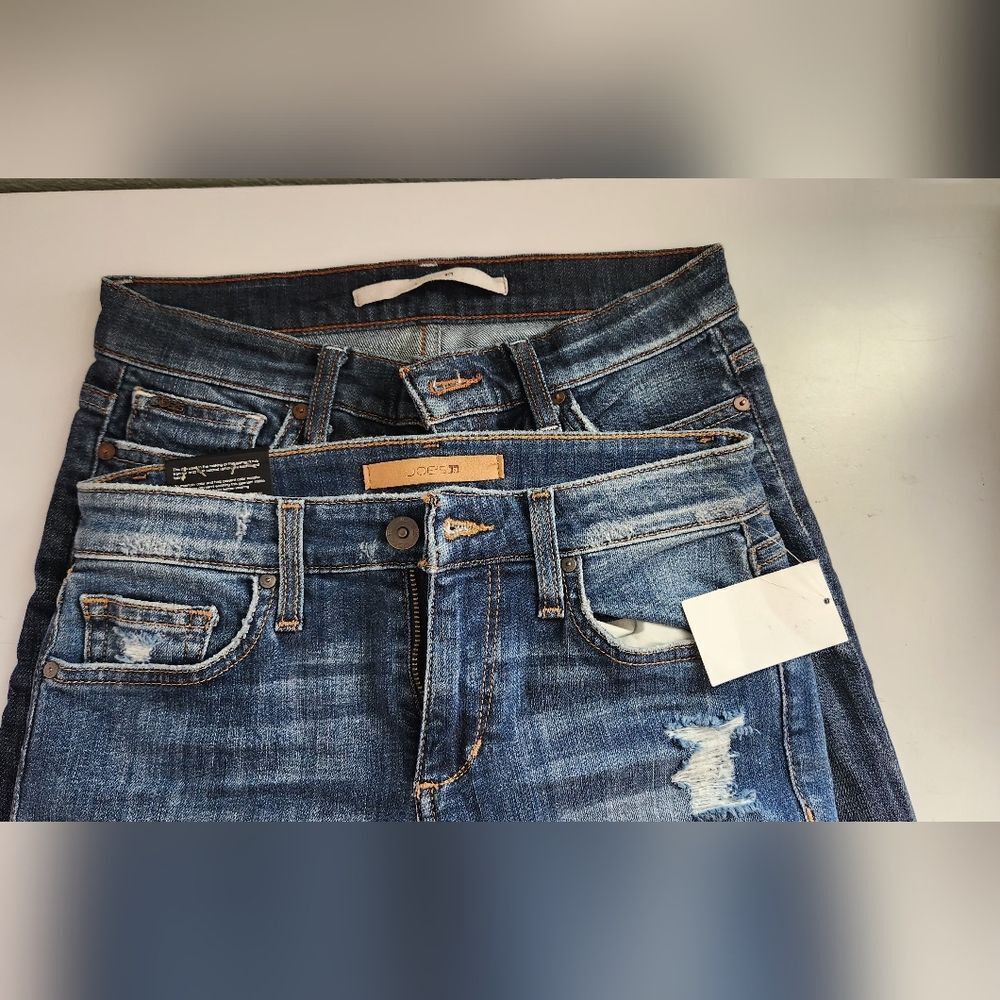 Joes JEANS Women's Blue Distressed Jeans A55